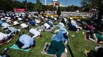 Momen Salat Jumat Perdana di Hagia Sophia