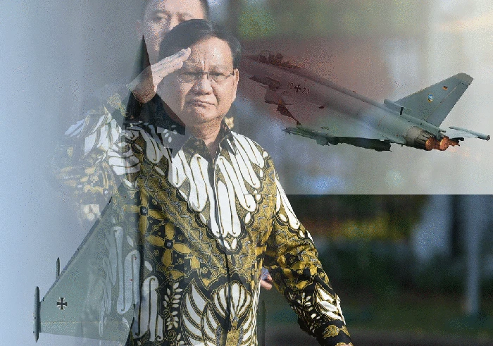 Ilustrasi: Prabowo ingin beli 15 Jet Eurofighter Typhoon. (Repro detikcom)