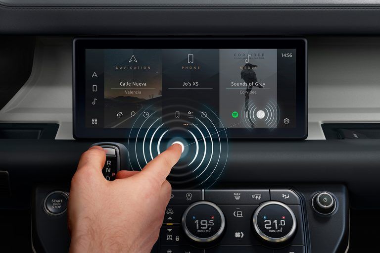 Jaguar Land Rover contactless
