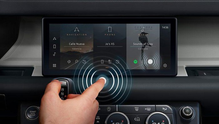 Jaguar Land Rover contactless