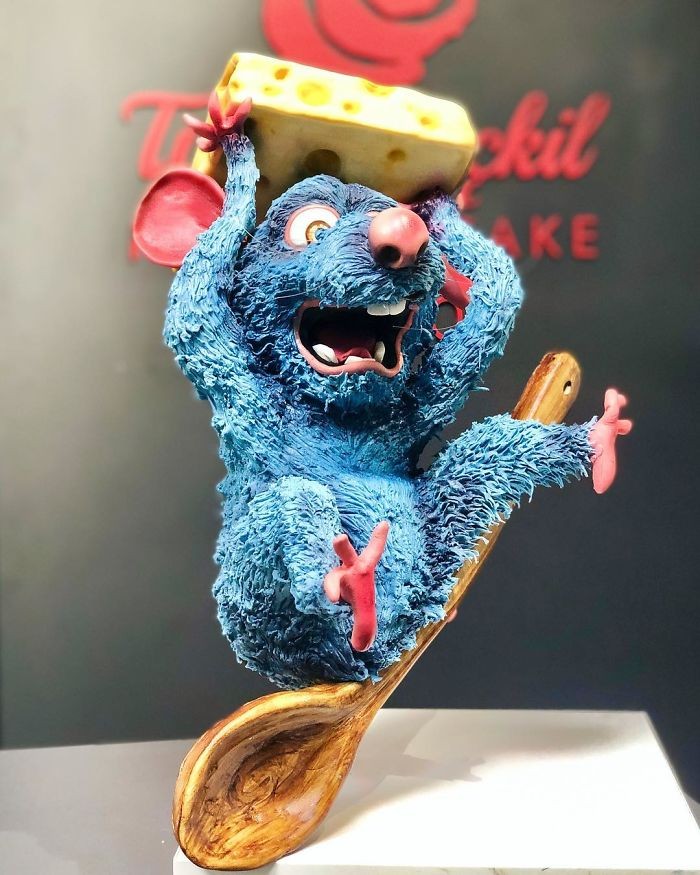 kue karakter animasi 10 Kue Karakter Animasi yang Mirip Aslinya