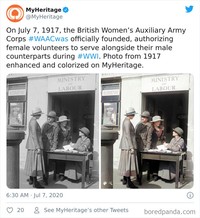 MyHeritage foto blur