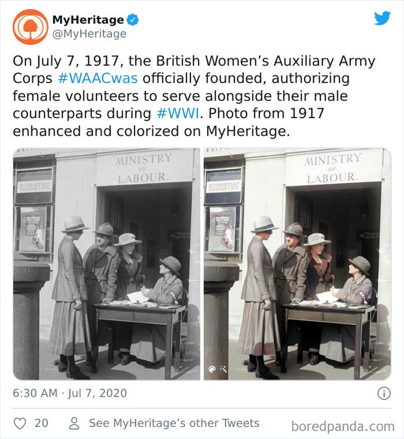 MyHeritage foto blur