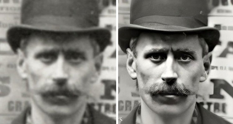 MyHeritage foto blur