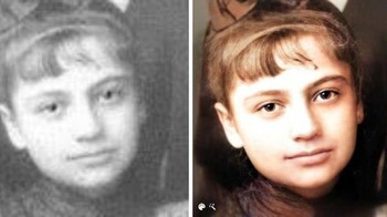 Peningkatan berfungsi paling baik pada foto yang menampilkan banyak orang, dan memungkinkan Anda bertatap muka untuk melihat masing-masing gambar ditingkatkan, tambahnya. (Foto: MyHeritage)