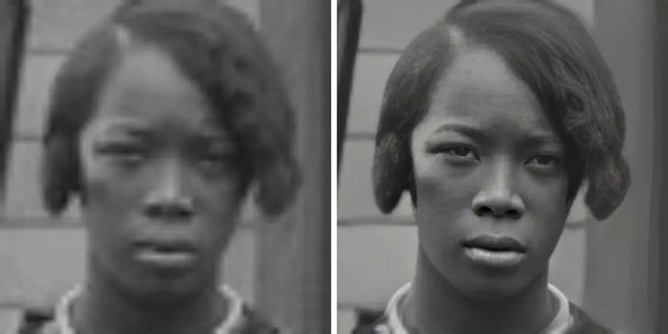 MyHeritage foto blur