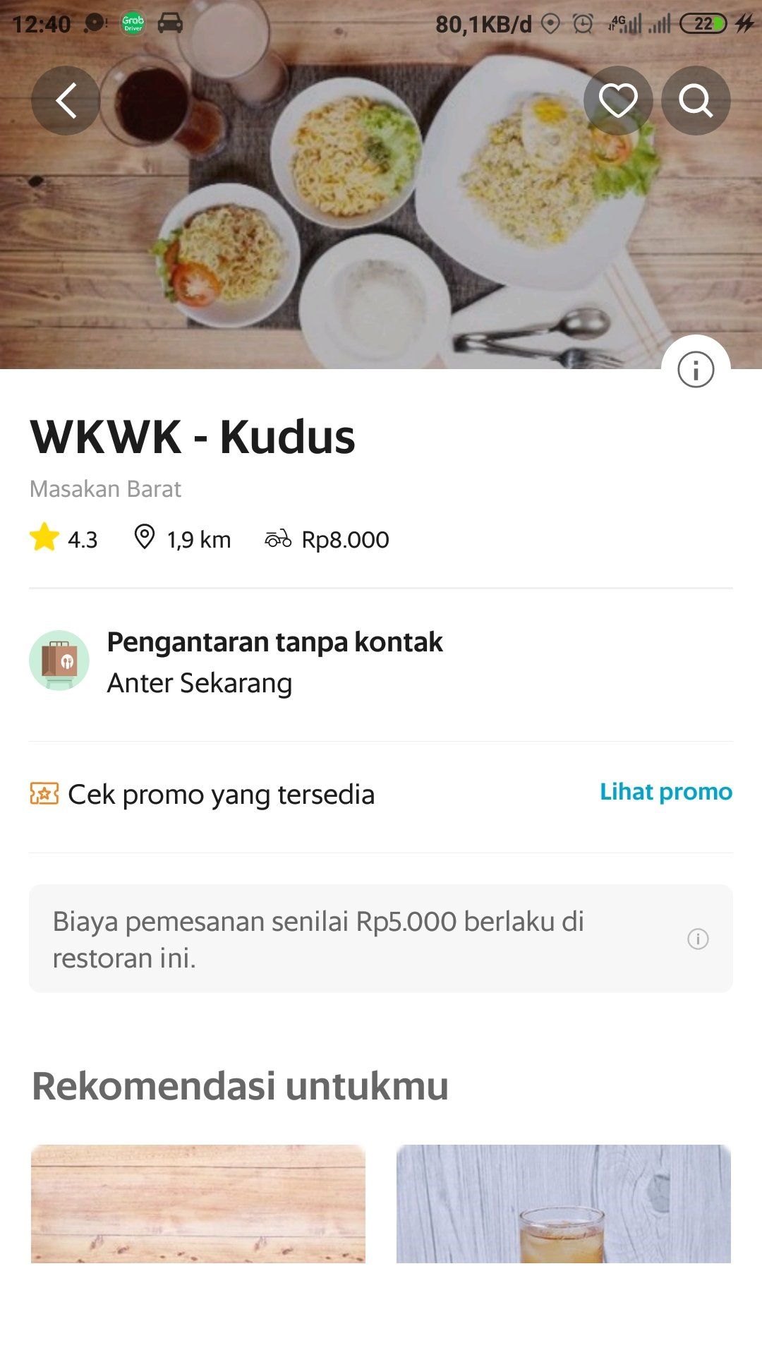 Nama gerai makanan unik