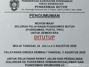Belasan ASN-Nakes di Purworejo Kena COVID-19, 1 Puskesmas Ditutup