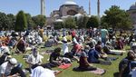 Begini Suasana Jelang Salat Jumat Perdana di Hagia Sophia