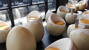 Kursi seperti telur. Foto: Bored Panda