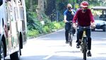 Hasil Swab Negatif, Jokowi Gowes Sepeda di Istana Bogor