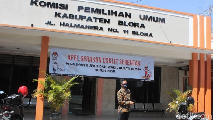 Kantor KPU Blora, Jawa Tengah.