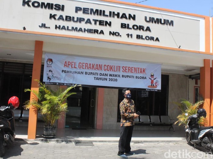 Kantor KPU Blora, Jawa Tengah.
