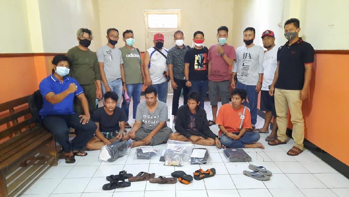 Kawanan pencuri spesialis rest area tol diringkus di Kendal, Sabtu (25/7/2020).