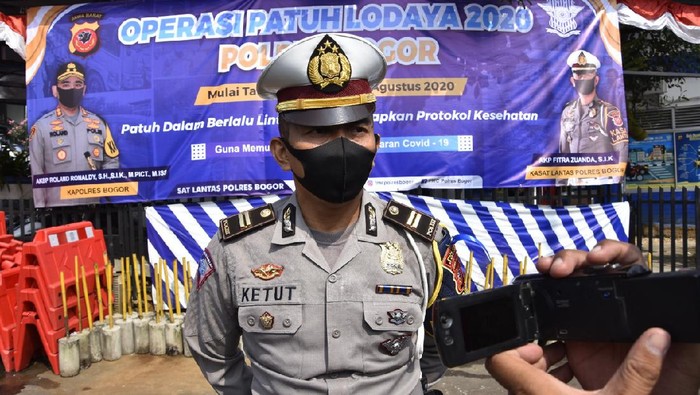 KBO Lantas Polres Bogor Iptu Ketut