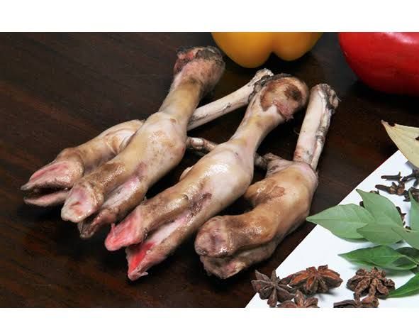 mengolah kaki kambing