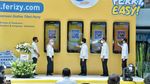 Momen 3 Menteri Resmikan Tiket Online Ferizy Ferry