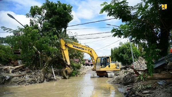 Penanganan Pascabanjir Luwu Utara Terus Berlanjut
