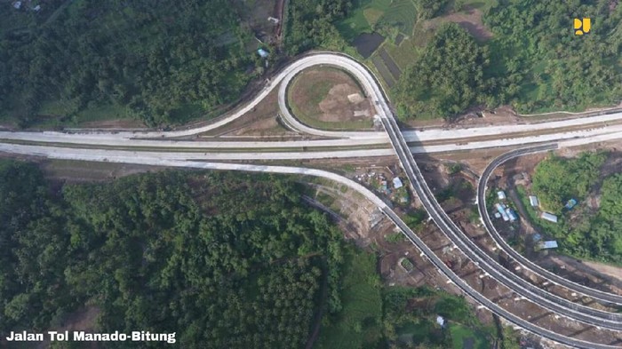 Tol Manado-Bitung yang siap beroperasi