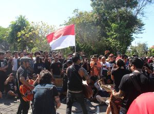 Polisi Terjunkan Tim Kaji Unsur Pidana di Aksi Jerinx dkk Tolak Tes Corona