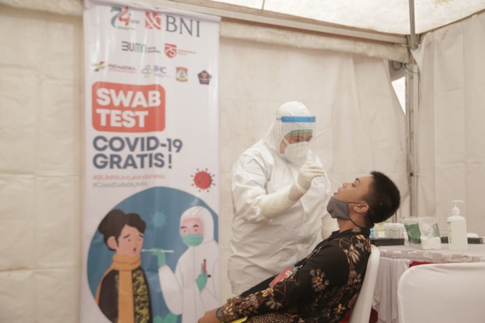 Bni Lanjutkan Program 30 000 Swab Test Gratis Di Pulau Kalimantan