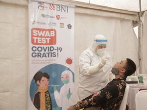 BNI Lanjutkan Program 30.000 Swab Test Gratis di Pulau Kalimantan
