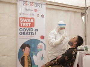 BNI Lanjutkan Program 30.000 Swab Test Gratis di Pulau Kalimantan