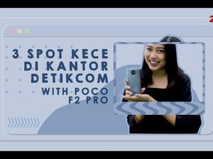 3 Spot Foto Instagramable di Kantor Detikcom