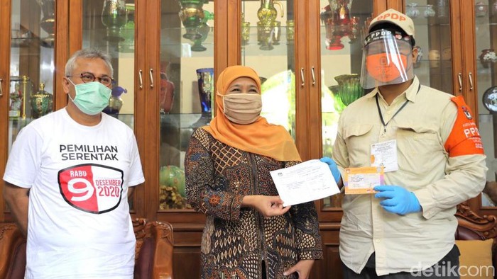 gubernur khofifah coklit