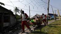 Pandemi virus corona atau COVID-19 ini memberikan dampak yang sangat besar bagi perekonomian warga Pulau Tunda yang sebagaian besar berprofesi sebagai nelayan. Foto: dok. JJI