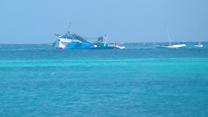 kapal kandas