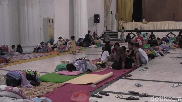 Lokasi Pengungsian di Bele Limbui Kota Gorontalo