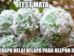Kumpulan Meme Klepon yang Bikin Senyum... dan Ngiler
