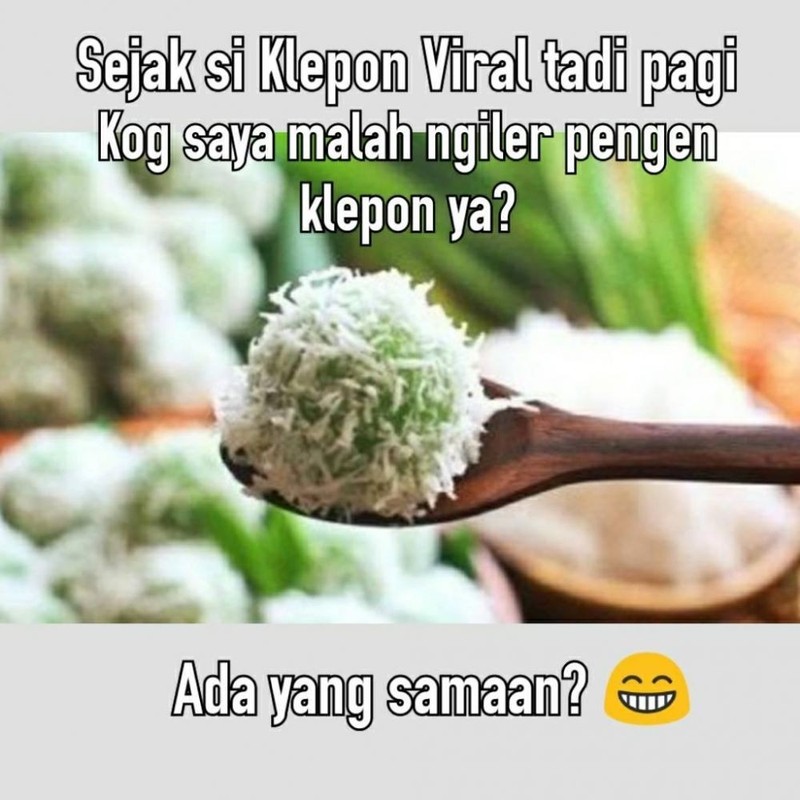Klepon 'kurang islami' ramai dibicarakan setelah adanya sebuah foto yang beredar. Berikut ini deretan meme klepon yang mendadak naik karena kehebohan kemarin.