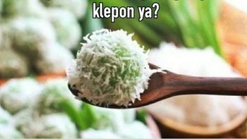 Hiyaaa sama banget nih, kita juga ngiler nih pengin klepon. Foto: Facebook/erina.nasuada