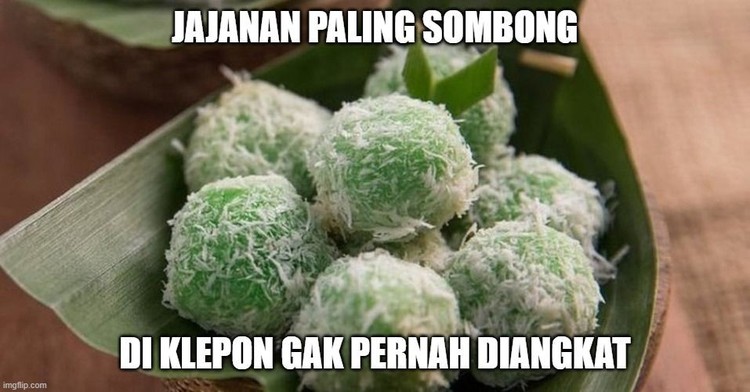 Meme Klepon Klepon kurang islami ramai dibicarakan setelah adanya sebuah foto yang beredar. Berikut ini deretan meme klepon yang mendadak naik karena kehebohan kemarin.