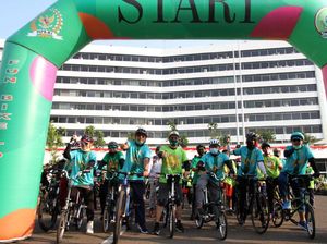 Tetap Optimis Saat Pandemi, Wakil Ketua MPR Ajak Masyarakat Rajin Gowes