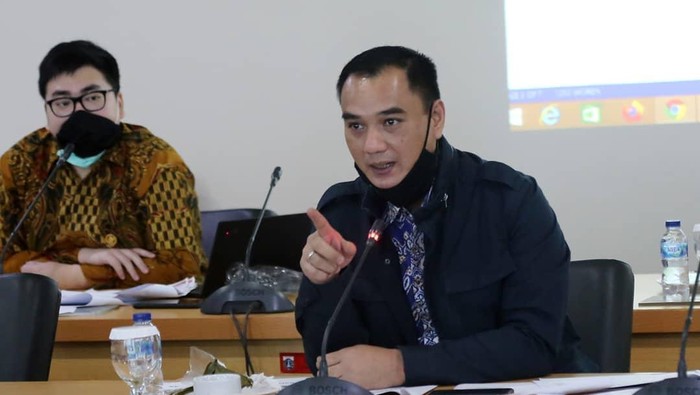 Sekretaris Fraksi Golkar DKI Jakarta Judistira Hermawan.