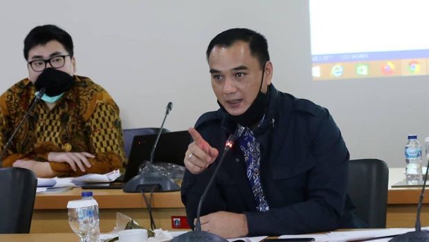 Sekretaris Fraksi Golkar DKI Jakarta Judistira Hermawan.