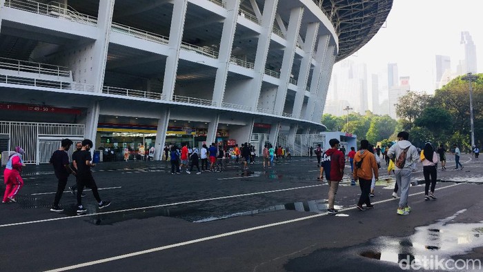 Suasana Olahraga di Kawasan GBK