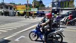 Sensasi Start Balapan MotoGP di Perempatan Lampu Merah Bantul