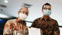 Kerjasama dilakukan  dalam rangka mendukung program Pemulihan Ekonomi Nasional (PEN) yang telah dicanangkan oleh pemerintah serta mendukung kebijakan keuangan negara dalam rangka penanganan pandemi COVID-19. (dok. Askrindo Syariah)