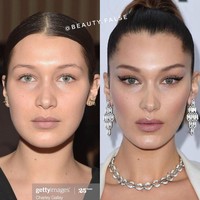 Bagaimana menurutmu penampilan Bella Hadid tanpa polesan makeup? Tetap cantik bukan? Foto: Instagram @beauty.false