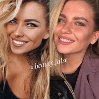 Beberapa wanita memang lebih suka menggunakan makeup karena dapat membuatnya lebih percaya diri. Tapi walaupun demikian, jangan sampai makeup atau editan foto justru membuatmu malu untuk menunjukkan dirimu yang sebenarnya ya.. Foto: Instagram @beauty.false