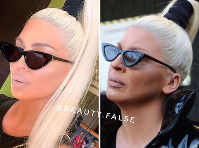 Pernahkah kamu mendengar kalimat bahwa jangan mudah percaya dengan sesuatu yang ada di internet? Beberapa foto-foto ini membuktikan bahwa tidak semua foto-foto yang kita lihat di media sosial dan internet selalu sama dengan aslinya. Foto: Instagram @beauty.false