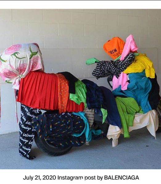 Balenciaga dituduh plagiat karya mahasiswi.