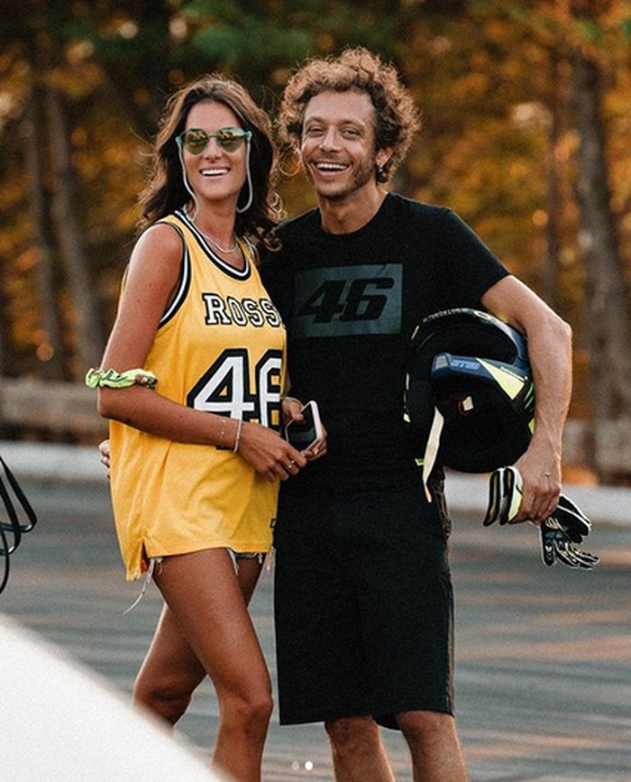 Francesca Sofia Novello dan Valentino Rossi Francesca Sofia Novello dan Valentino Rossi