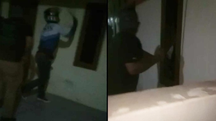 Dua video aksi perusakan yang diduga dilakukan geng motor viral di media sosial dan aplikasi perpesanan. Tidak hanya merusak, mereka juga menggeledah rumah warga di Palabuhanratu, Sukabumi, Jawa Barat.