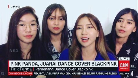 Grup Cover Dance Blackpink, Pink Panda