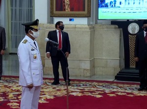 Sembuh dari Corona, Gubernur Kepri Kembali Ngantor Seperti Biasa